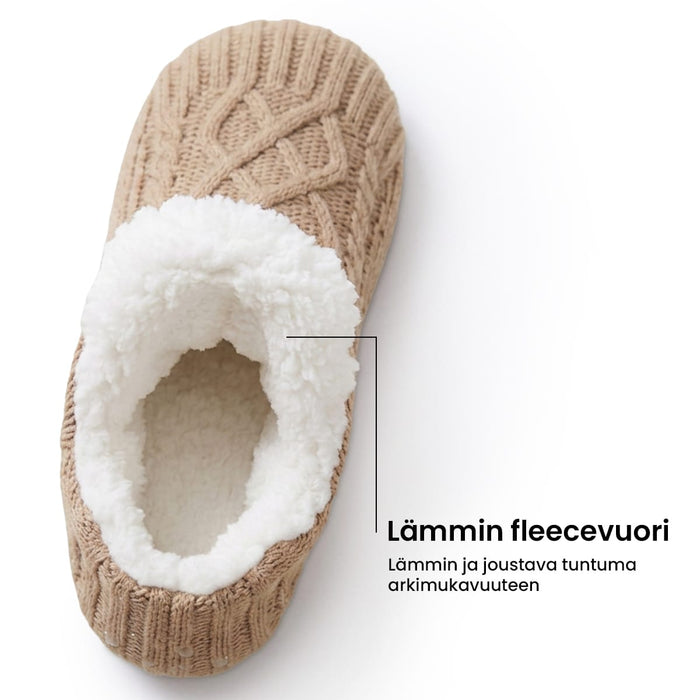 Lämminvuoriset talvisukat