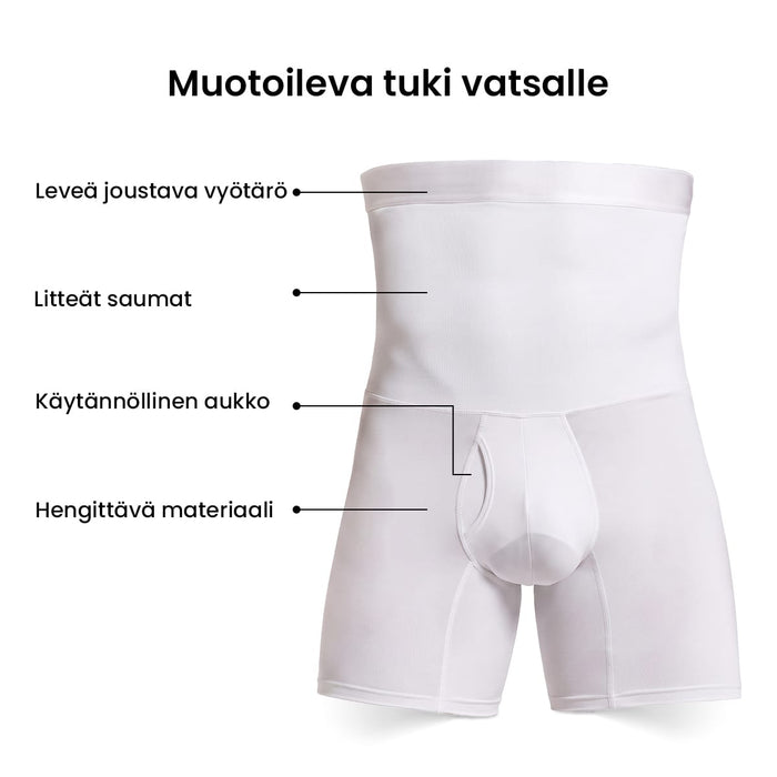 Vyötäröä muotoilevat kompressioshortsit