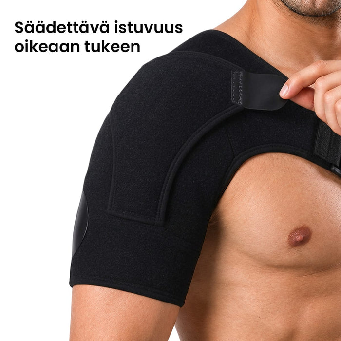 Säädettävä olkapäätuki