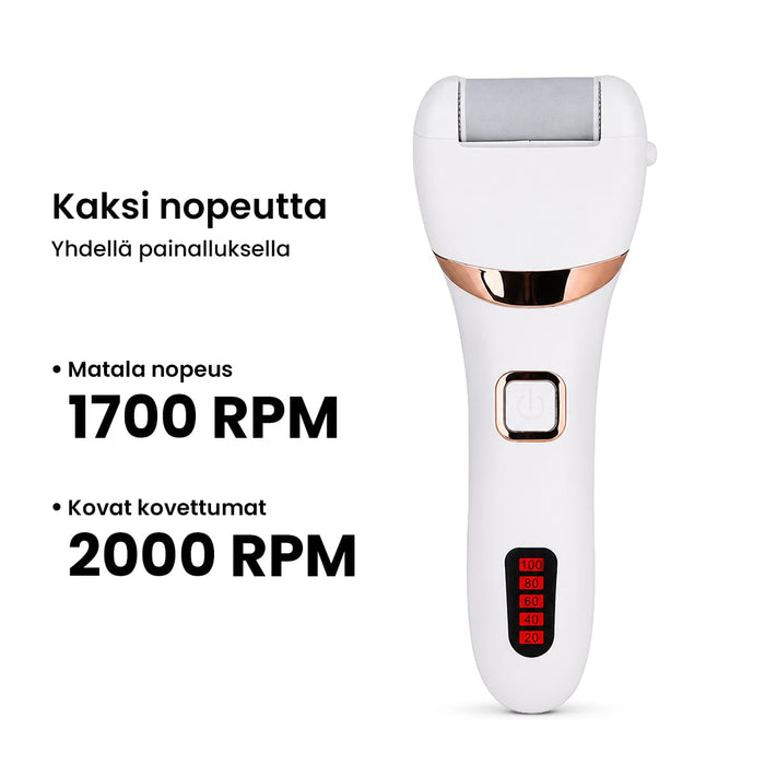 Sähköinen jalkaraspi kovettumille