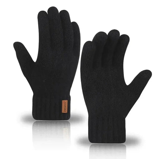 Vartalokauppa Hanskat Musta Unisex Alpaka-hanskat