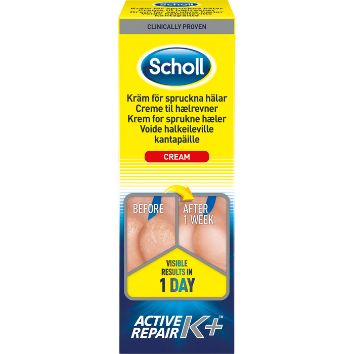 Vartalokauppa Jalkavoide Oletusotsikko SCHOLL AKTIV K+ KRÄM 60ML
