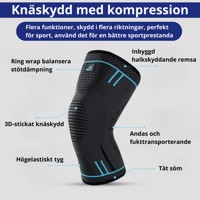 Vartalokauppa Polvisuojat Painehanskat polville